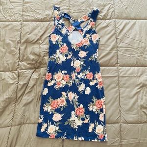 Forever 21 Floral Bodycon Dress Women’s Size Small